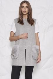  Grey Fur Vest