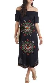  Elena Embroidered Maxi-dress