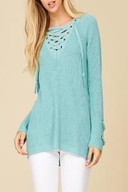  Laced Up Sweater
