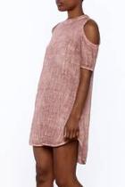  Mauve A-line Dress