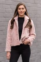  Fuzzy Pink Jacket