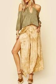  Jeanne Wrap Culotte Pants