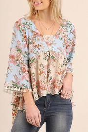  Multicolor Floral Top