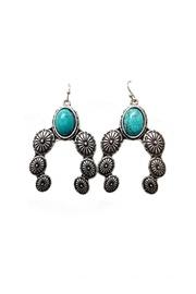  Turquoise Concho Earrings