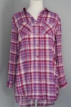  Plaid Long Shirt