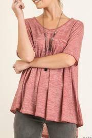  Rose Washed Top