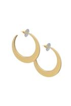  Crescent Gold Earrings