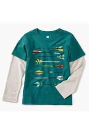  Archery Graphic Layered Tee