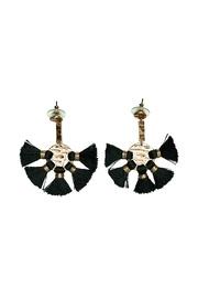  Disk Drop Earrings
