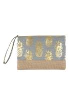  Pineapple Print Pouch