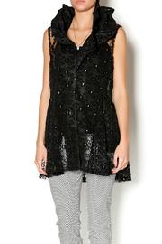 Mesh Stones Swing Vest