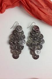  Silver Coin Earrings