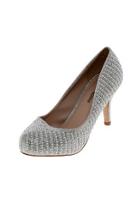  Round Silver Pump