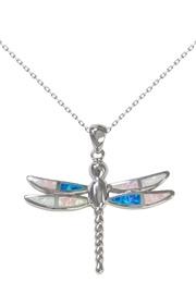  Multicolor-opal Dragonfly Pendant