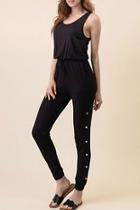  Button Leg Jumpsuit