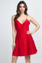  Lace Cut-out Dress