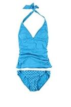  Ruched Side-ring Halterkini