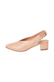  Metallic, Leather Slingback