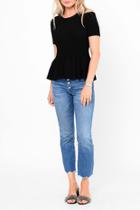  Knox Ribbed Flare Top
