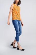  Floral Vest Top