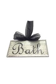  Bath Door Sign