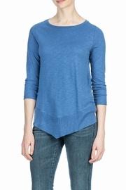  Asymmetrical Boatneck Top