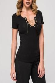  Black Chain Top