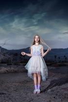  High Low Tulle Dress