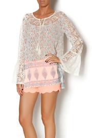  Lace Floral Top