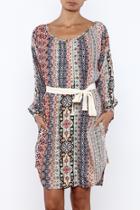  Belted Pocket Dress