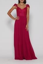  Taylor Gown Raspberry