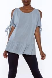  Soft Blue Loose Top