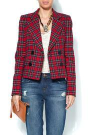 Reese & Riley Red Plaid Jacket