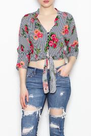  Tie Bottom Blouse