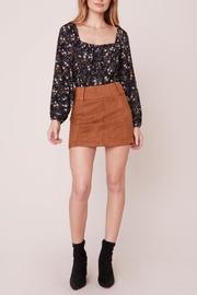  Suede-secret Faux-suede Mini-skirt