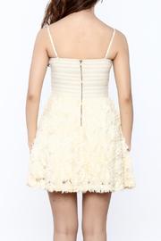  Beige Strapless Dress