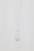  Cz Pearl Necklace
