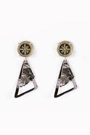  Two Tone Earrings