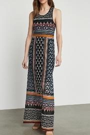  Serengeti Print Racerback Maxi-dress