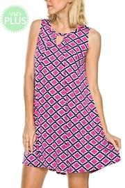  Pink Sleeveless Tunic