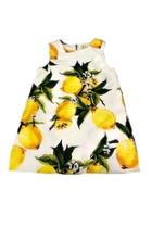  Lemon-print Shift Dress