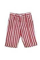  Striped Linen Shorts