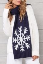  Night Snowflake Scarf