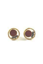  Hanedan Agate Earrings
