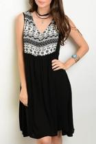  Black Relaxed Dress
