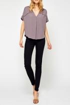  Callie Cropped Blouse