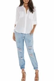  Shadow Strip Top