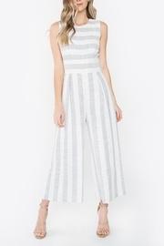  Striped Wide-leg Jumpsuit