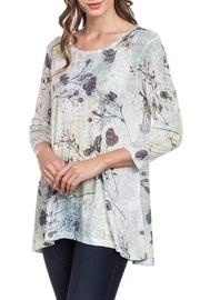  High-low Burnout Tunic