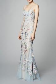  Embroidered Tulle Gown